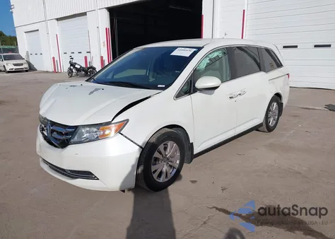2014 Honda Odyssey Ex из США, поврежденный, VIN 5FNRL5H44EB081404
